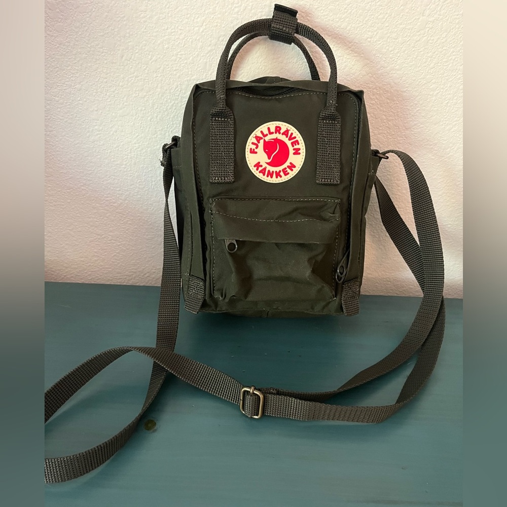 Fjallraven Green Crossbody Bag